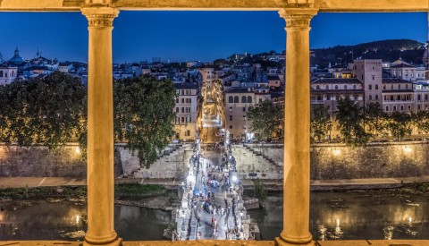Savour incredible views from Castel Sant'Angelo