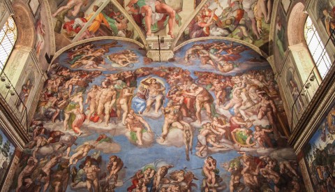 Experience the epic grandeur of Michelangelo's Last Judgement in the Sistine Chapel