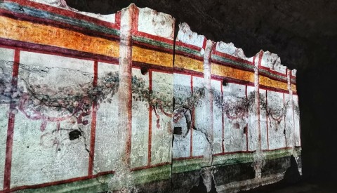 Be wowed by room after room of stunning frescoes