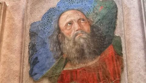 Discover the beautiful frescoes of Melozzo da Forli, court painter to Sixtus IV