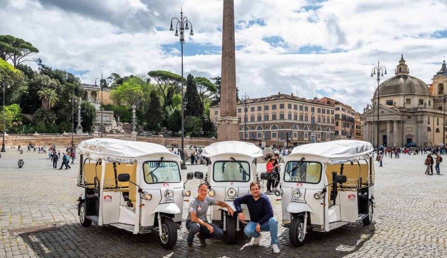 Private Evening Tuk Tuk Tour of Rome