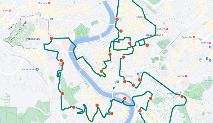 Rome in a Day TukTuk Tour from Civitavecchia Port