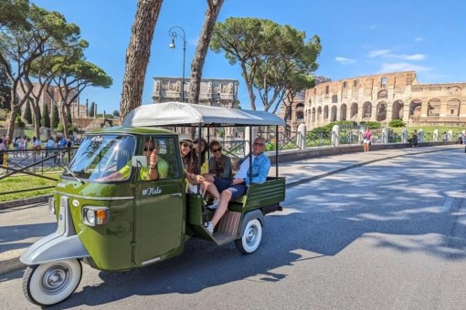 Private Piaggio Tour of Rome