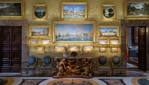 Witness the  family's superb art collection